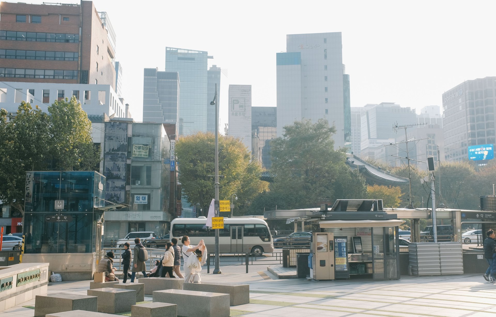 Contemporary Seoul travel photograph for Incheon Airport to Hongdae: Every Transfer Option Compared by Time, Cost, and Luggage