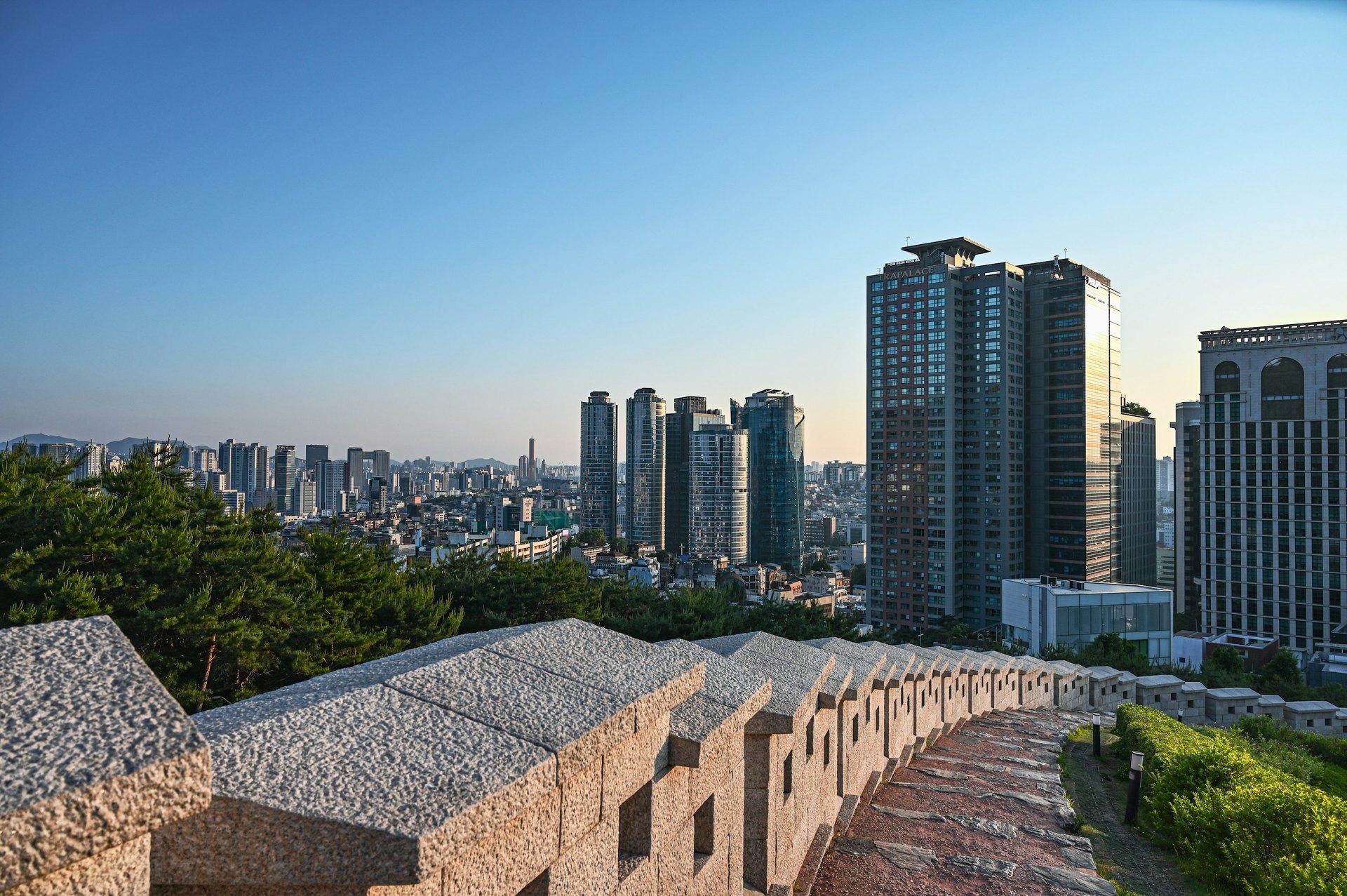 Contemporary Seoul travel photograph for Seoul Itinerary Spreadsheet Template: Neighborhoods, Travel Time, and Reservations